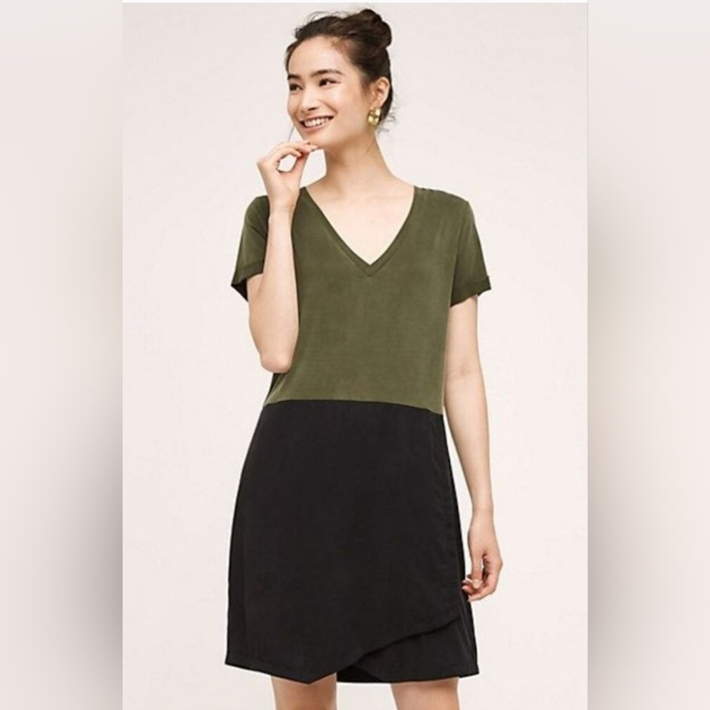 Dolan Left Coast By Anthropologie V-Neck Shirt Dress